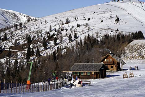 Lyžařská škola Nockalm.