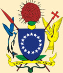 Znak a vlajka Cookovch ostrov