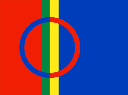 Laponsk vlajka
