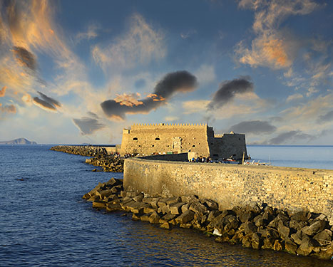 Krta, Heraklion, bentsk pstav s pevnost (foto: Pecold)