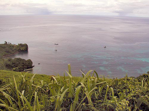 Isla Del Coco - pohled z ostrova, Kostarika