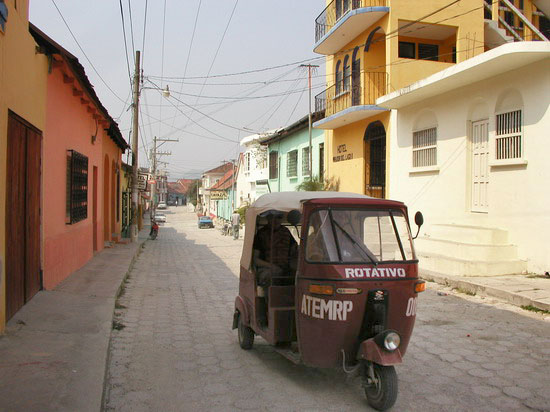 Flores, taxi.