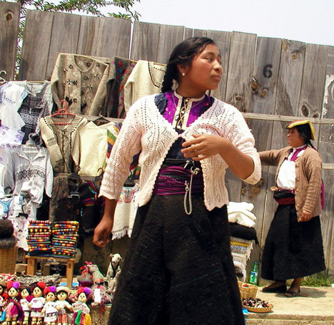 San Juan Chamula, indinka.