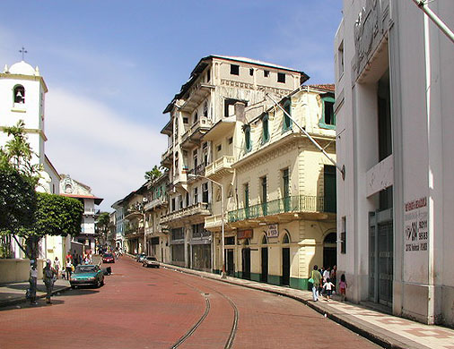Panama City, staré město,