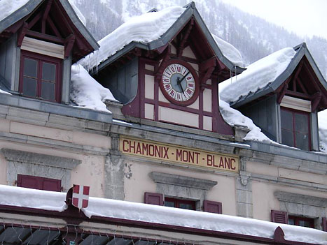 Chamonix - nádraží