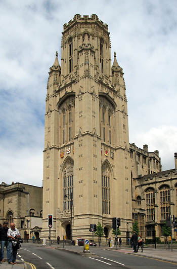Budova univerzity, Bristol