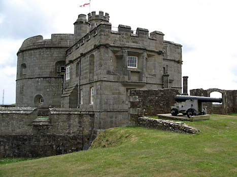 Pevnost Pendennis Castle ve Falmouth