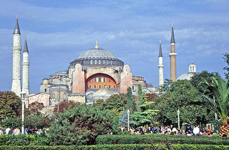 Chrm Bo moudrosti Hagia Sofia