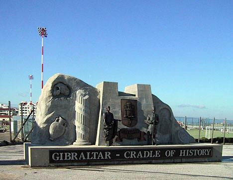 Gibraltar - památník historie.