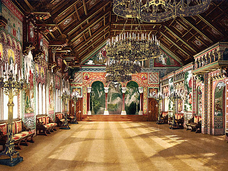 Neuschwanstein - interiér