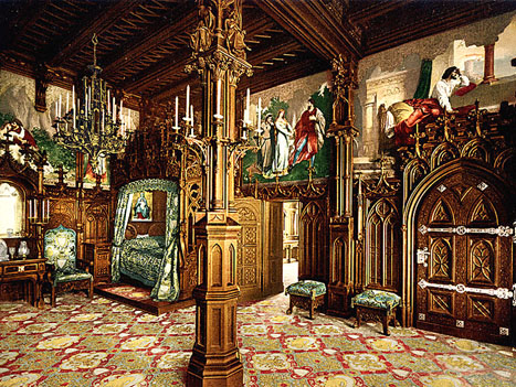 Neuschwanstein - interiér
