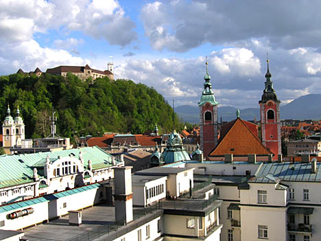 Ljubljana s hradem