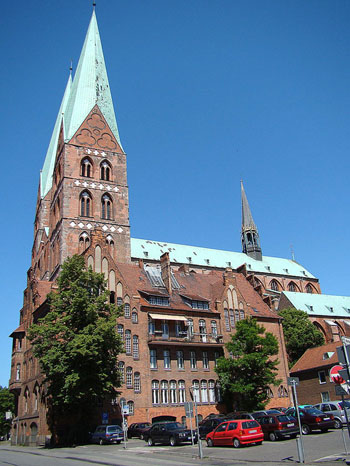 Město Lübeck - Katedrála