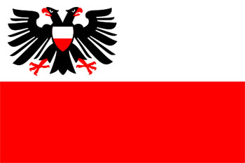 Město Lübeck - vlajka