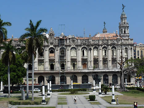 Historické centrum Havany.