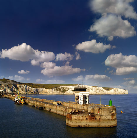 Dover - přístav a útesy