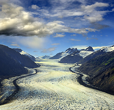 Ledovec Salmon Glacier