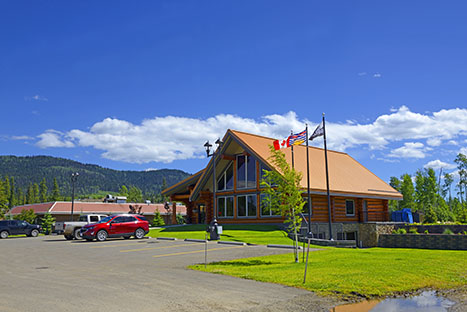 Informační centrum v Tumbler Ridge