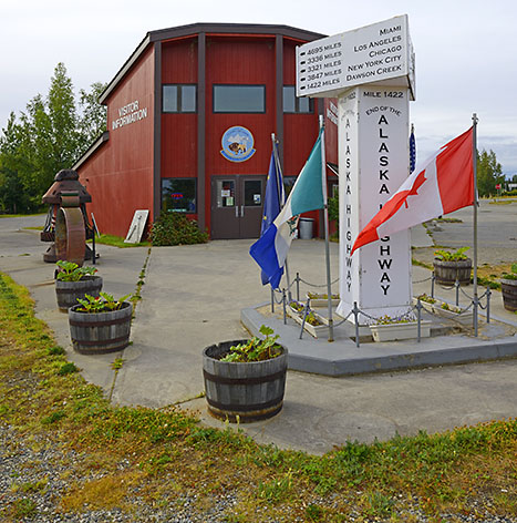 Delta Junction - konec Alaska Highway