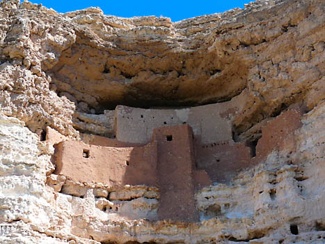 Montenzuma Castle u Camp Verde