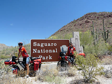 Národní park Saguaro.