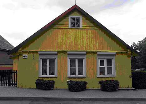 Typický karaimský dům v Trakaji