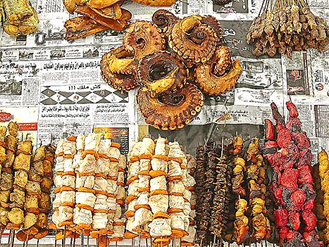 Na zanzibarském trhu