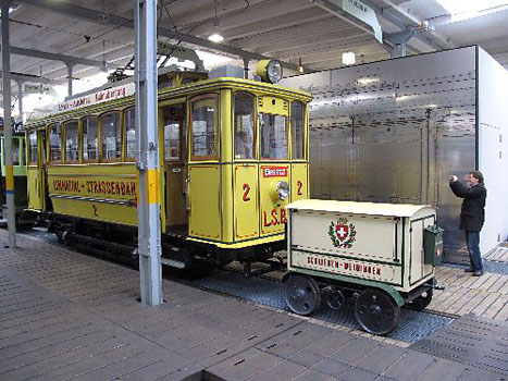 Tramvaj .2, typ Ce 2/22 rok vr. 1900, tan vz,