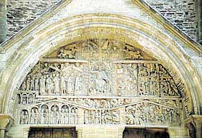 Conques - portál