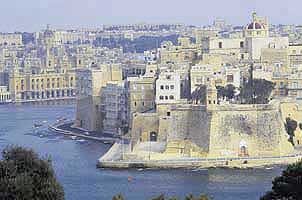 Valletta - pohled na město