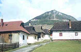 Vlkolínec - celkový pohled
